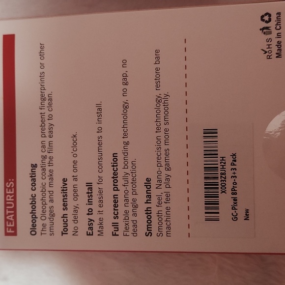 Pixel 8 Premium Screen Protector (2Pairs) New - Picture 4 of 6